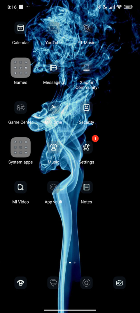Smoke Blue screenshot