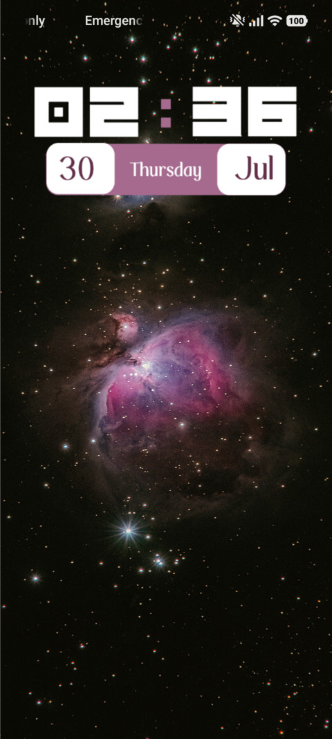 Galaxy screenshot