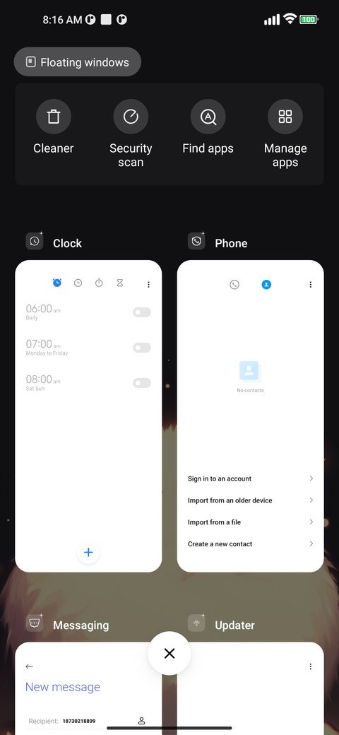 dark screenshot