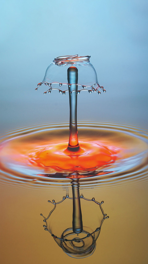 Freeze water droplets screenshot