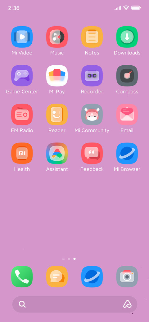 Pink screenshot