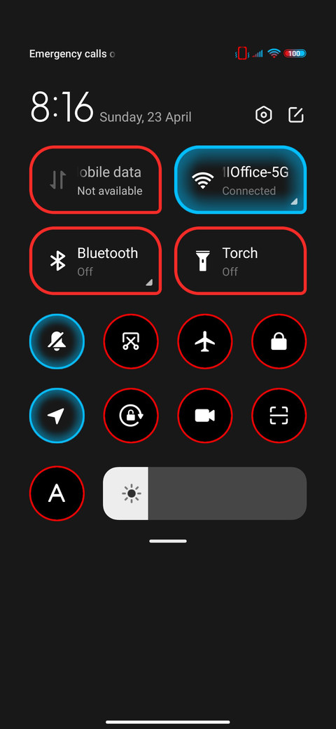ColorfullClock screenshot