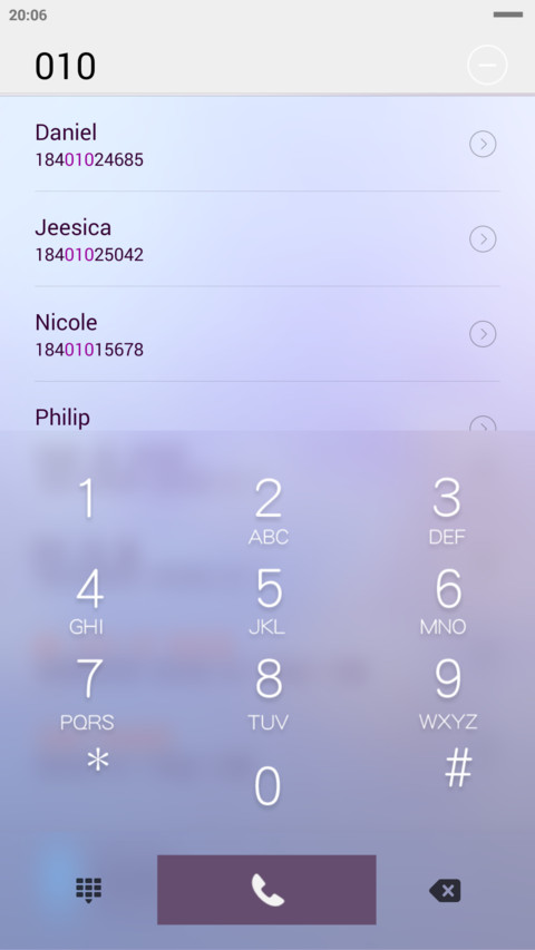 Trondol Purple screenshot