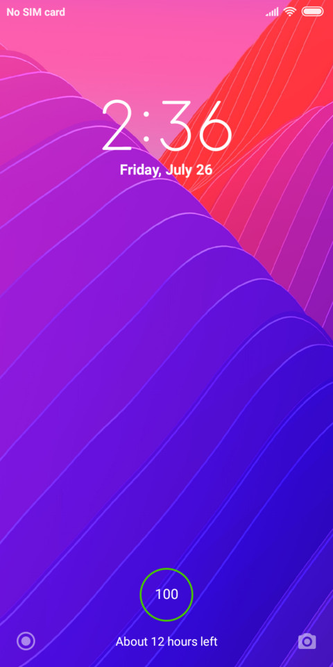 Material Design screenshot