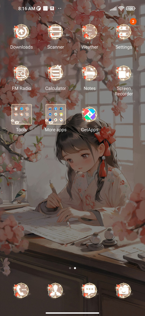 Sleeping in Spring screenshot