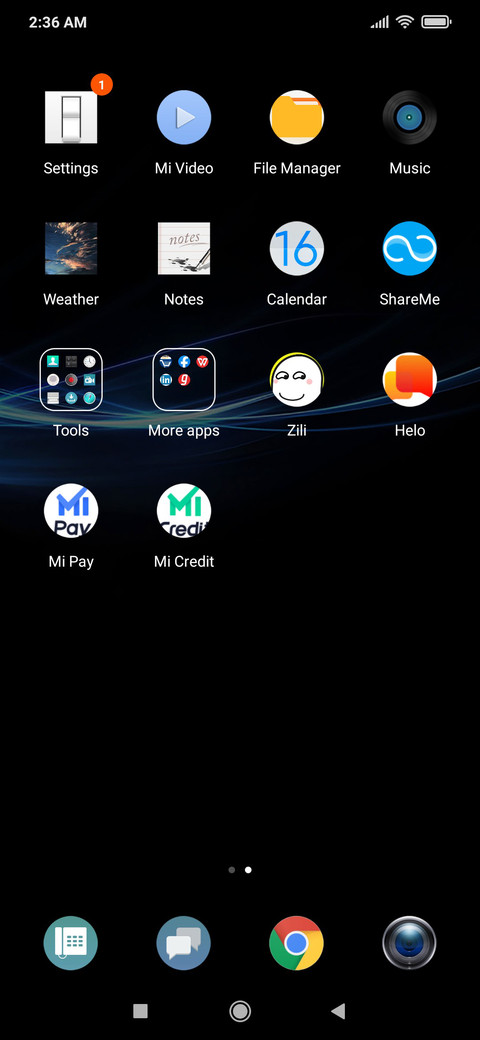 Black and blue screenshot