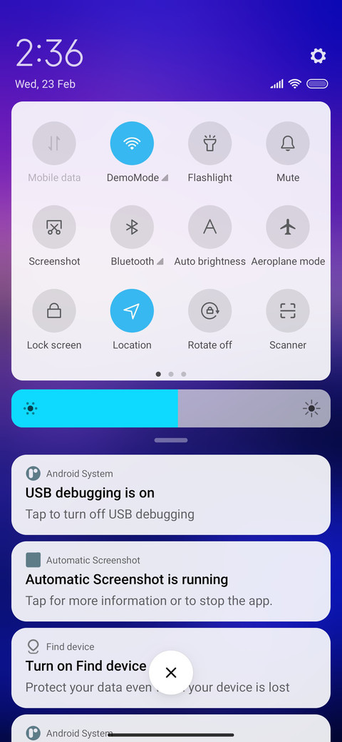Scenery Si screenshot