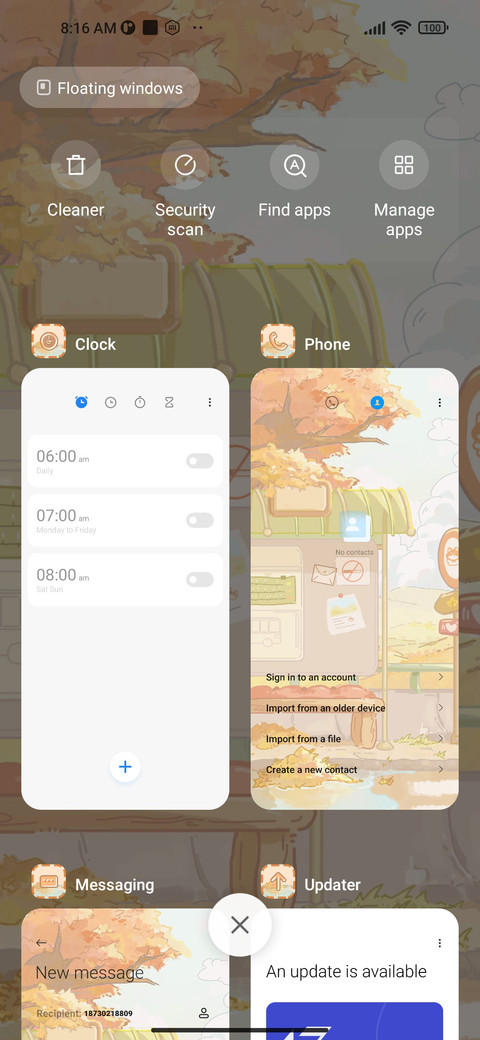 Autumn Station screenshot