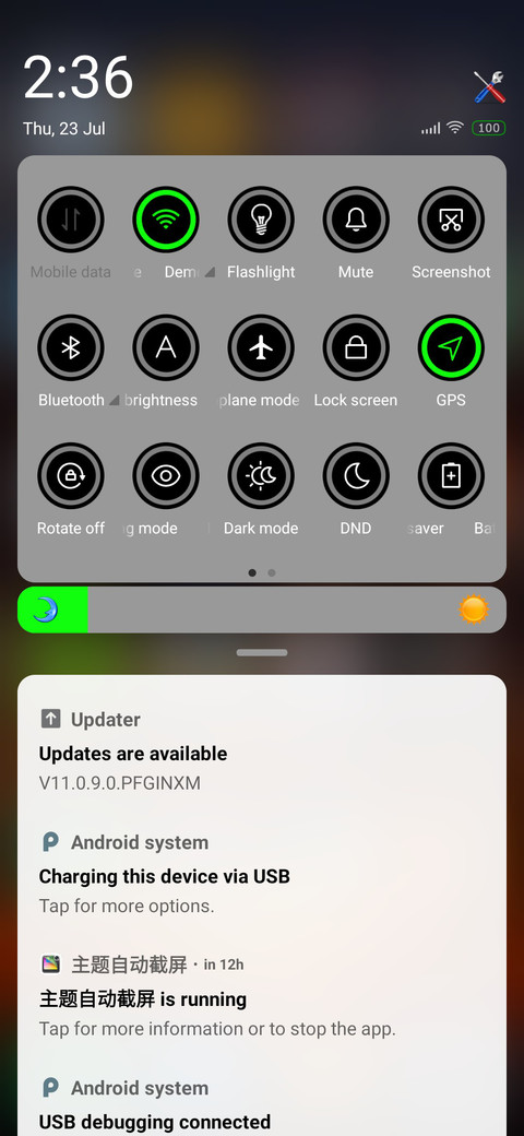 sunset miui icons new2.5 screenshot