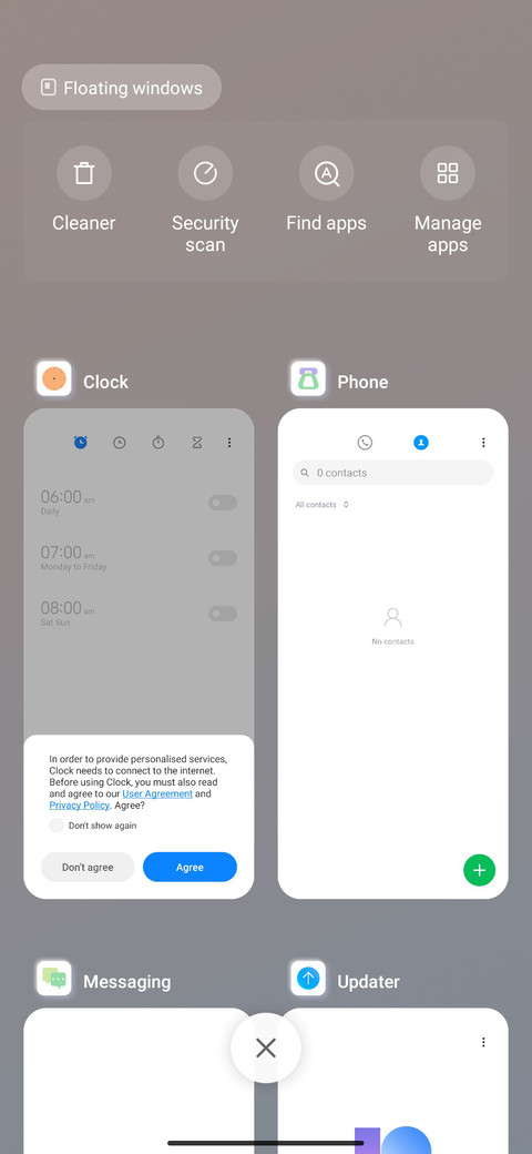 Light color mimic screenshot