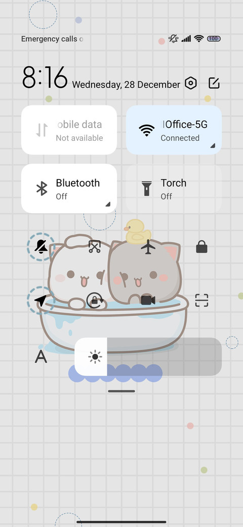 Sticker Peach cat screenshot