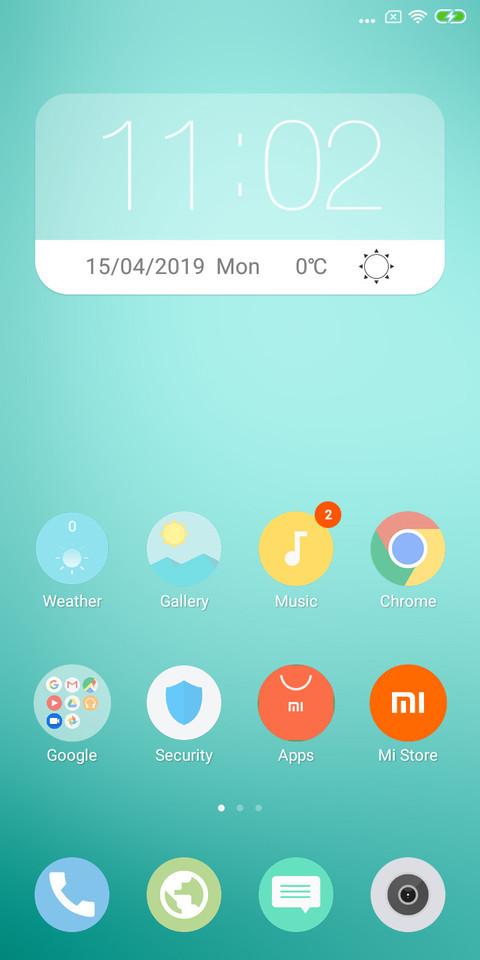 iOS Flat Round screenshot