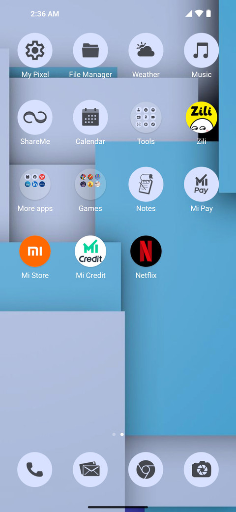 Android 12 screenshot