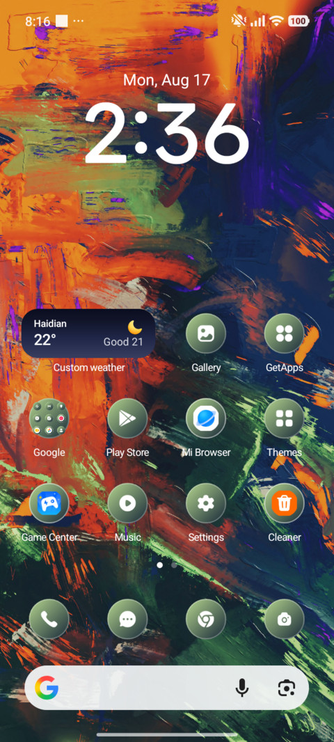 Vivid Swirl screenshot
