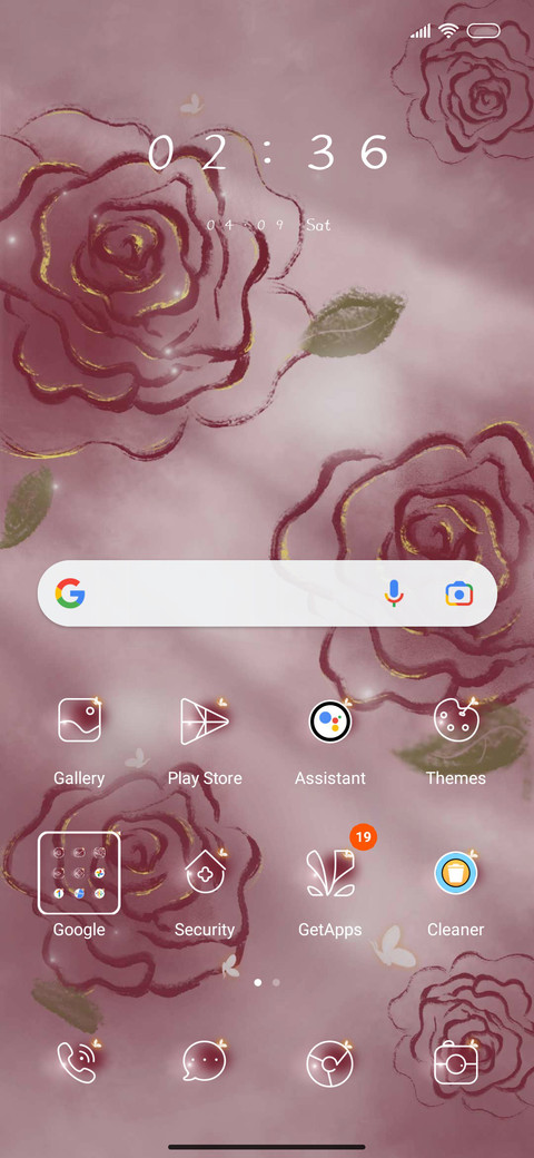 vintage rose screenshot