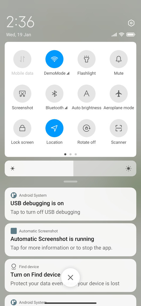 Antique of bamboo screenshot