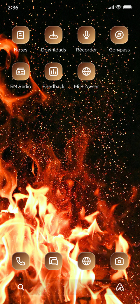 Bornfire screenshot