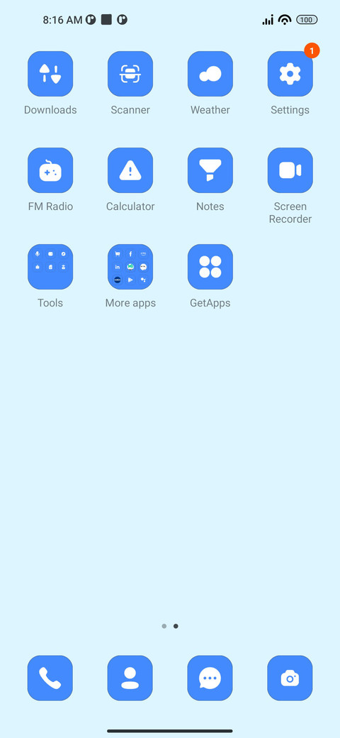 Clean screenshot