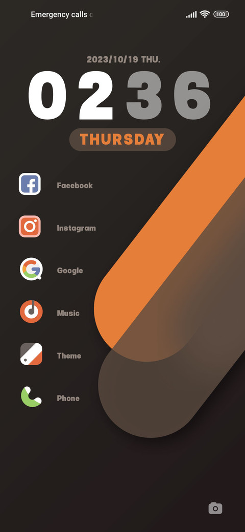 Orange Tone screenshot