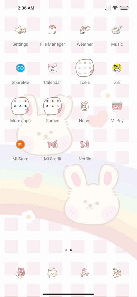 Rainbow Bunny screenshot