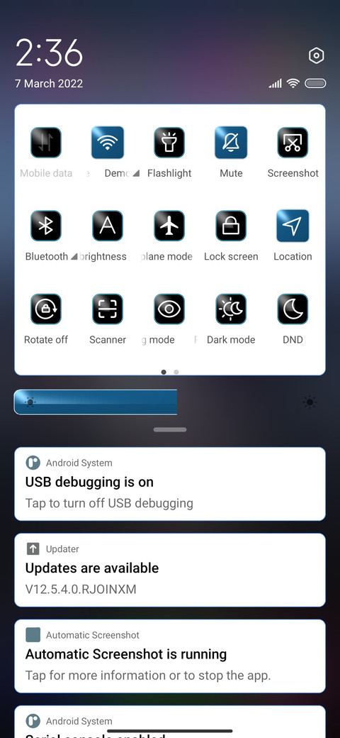 metalic v2 miui12 screenshot