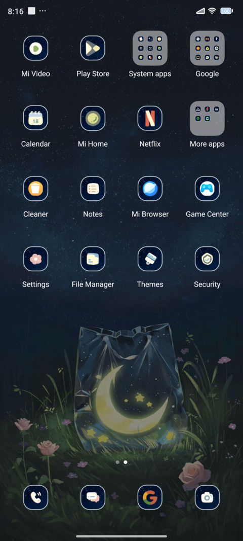 Pack moonlight screenshot