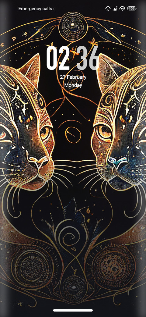 Astrological sign screenshot