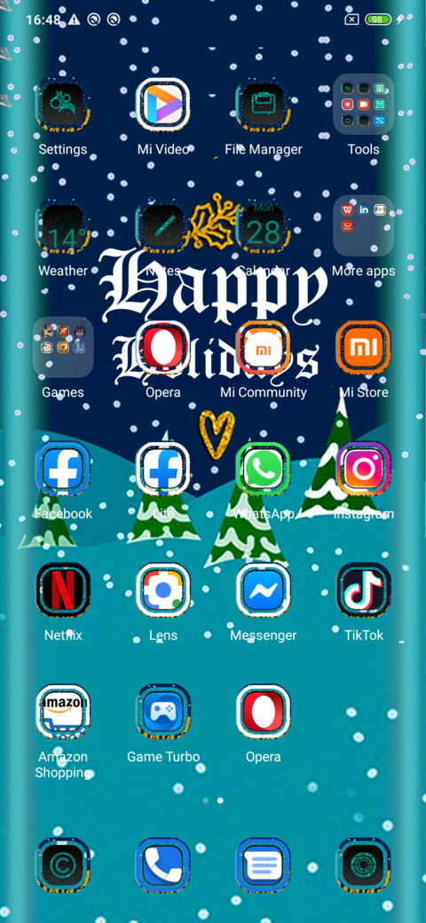 Happy Holidays screenshot