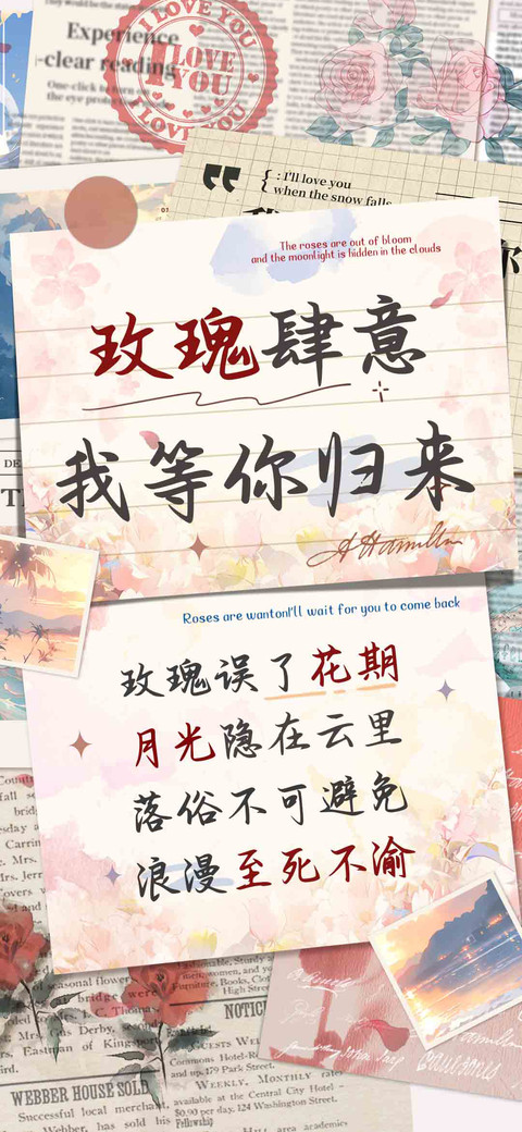 玫瑰肆意我等你归来 screenshot