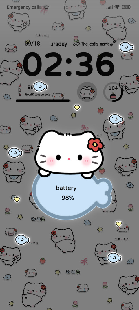A flat kitten screenshot
