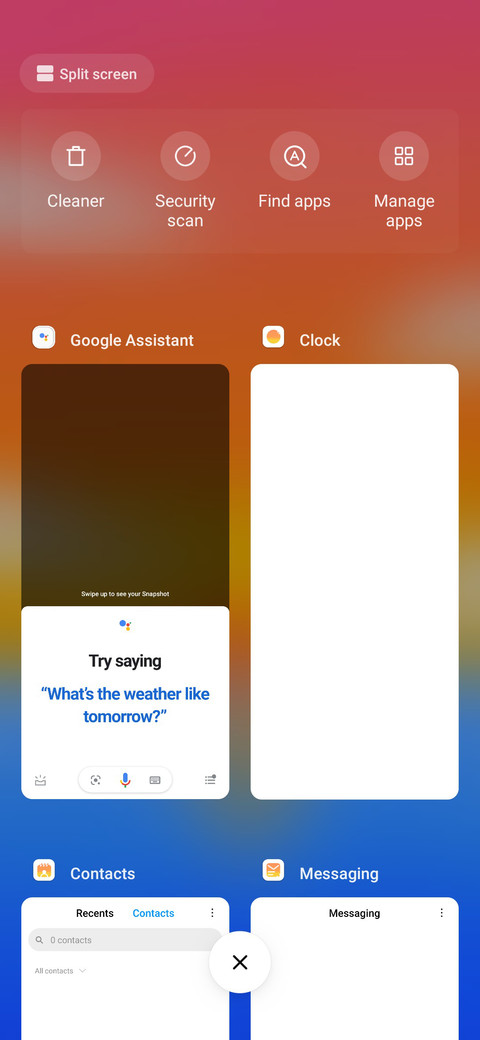 Sunrise sunset screenshot