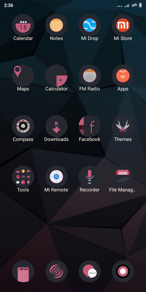 Dark Maroon(Reborn) v10 screenshot