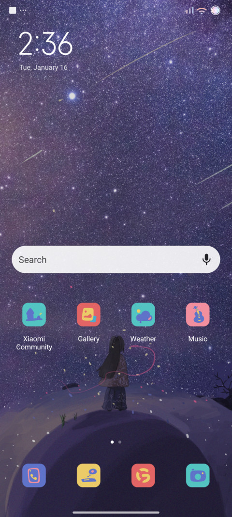 Romantic  widget screenshot