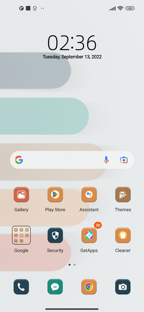 Colorful screenshot