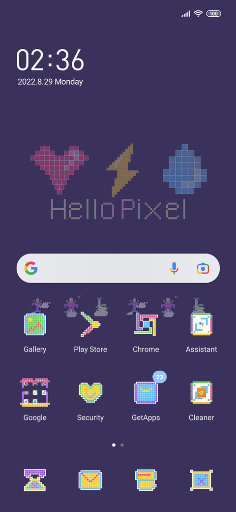 Hello Pixel screenshot