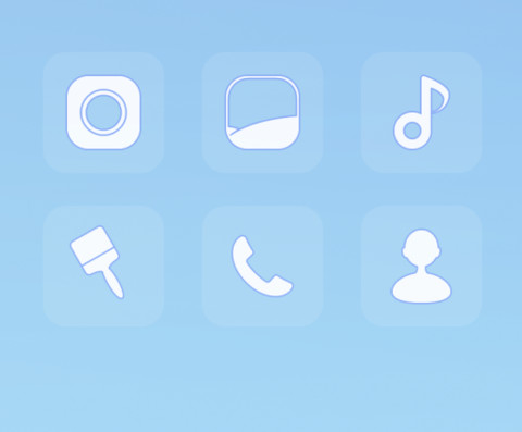 半透明 screenshot