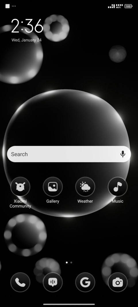 Floating Bubbles screenshot