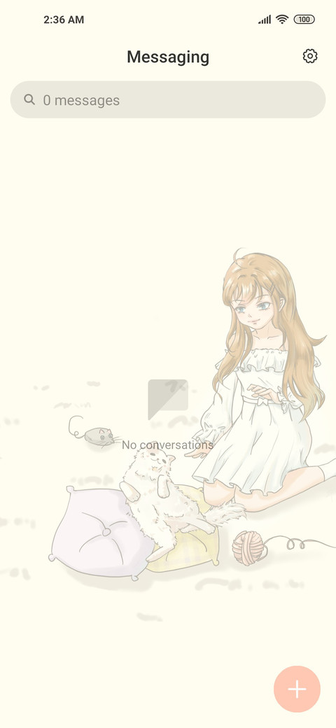 girl and cat screenshot