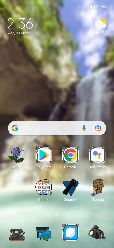 Official MIUI Theme_55 screenshot