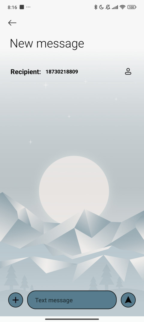 winter origami screenshot
