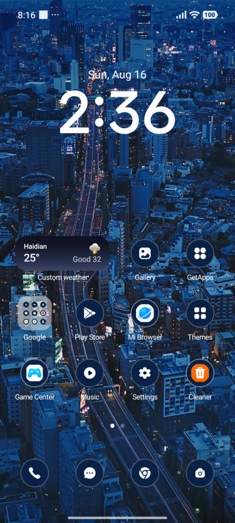City Sunset screenshot