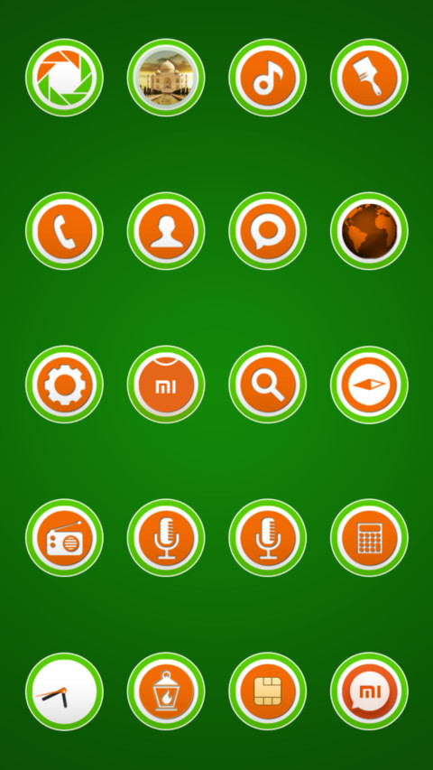 MIUI India Tricolor screenshot