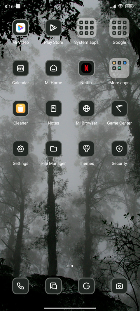 Eye view screenshot