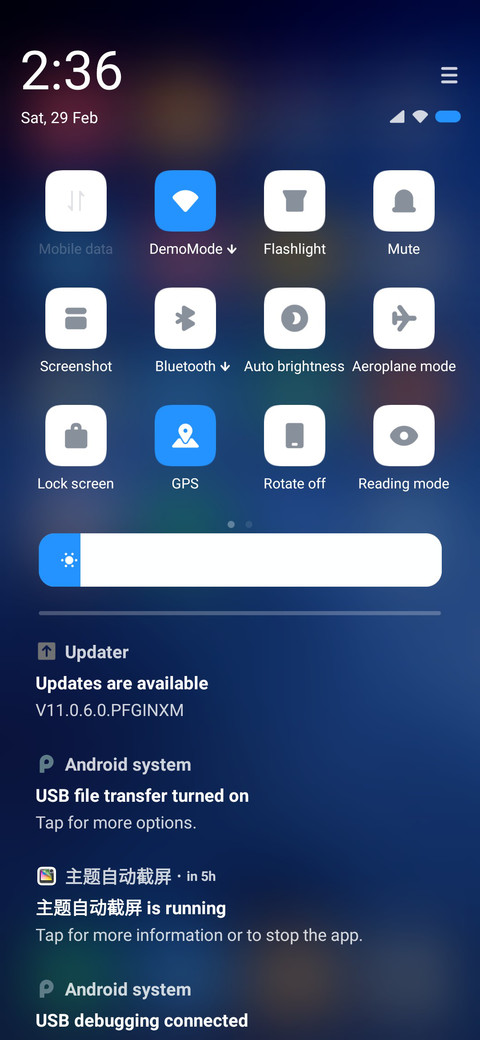 Navy Blue screenshot