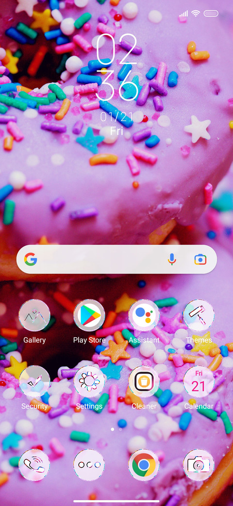 Pastel Donut screenshot