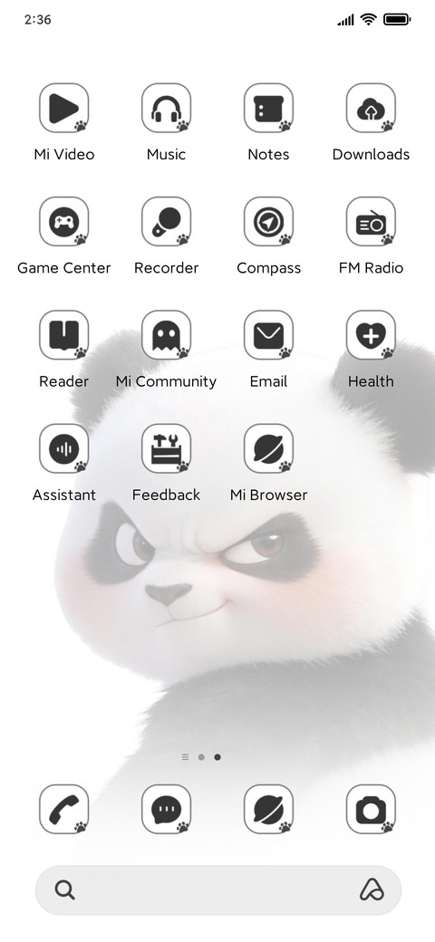 Animated Panda screenshot