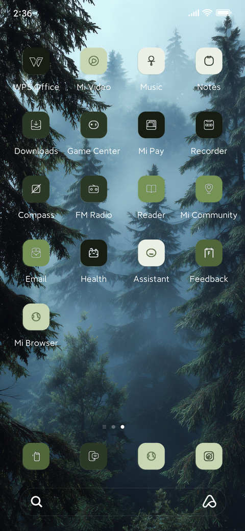 Forest OS screenshot