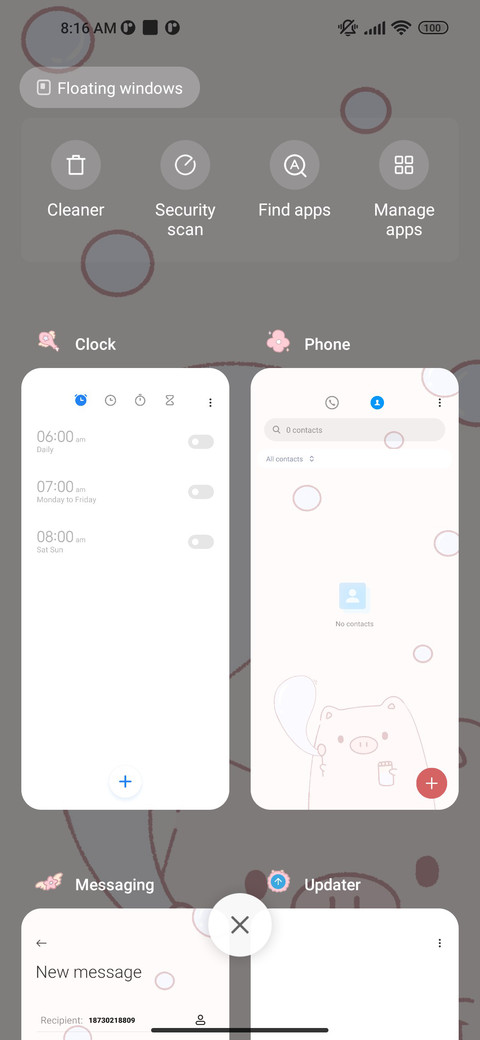 Pink pig-cute screenshot