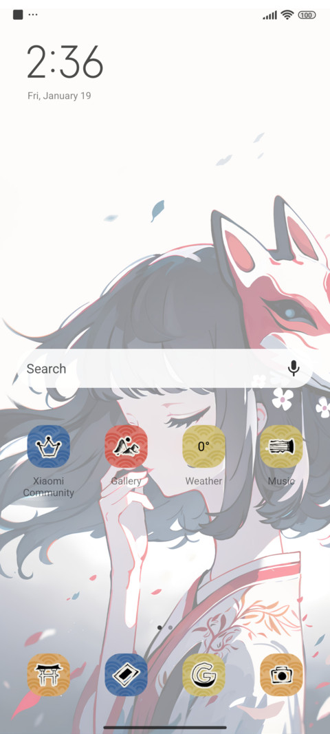 Fox faced girl screenshot