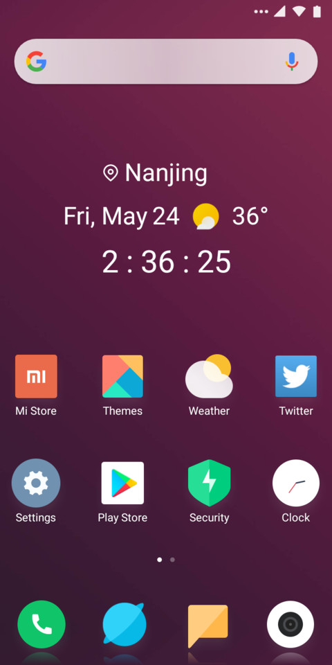 X Ubuntu_DWM19 screenshot